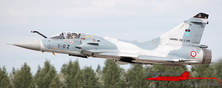 Dassault Mirage 2000C, 17 / 5-OZ, French Air Force